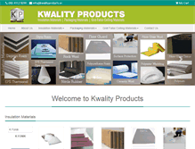 Tablet Screenshot of kwalityproducts.in